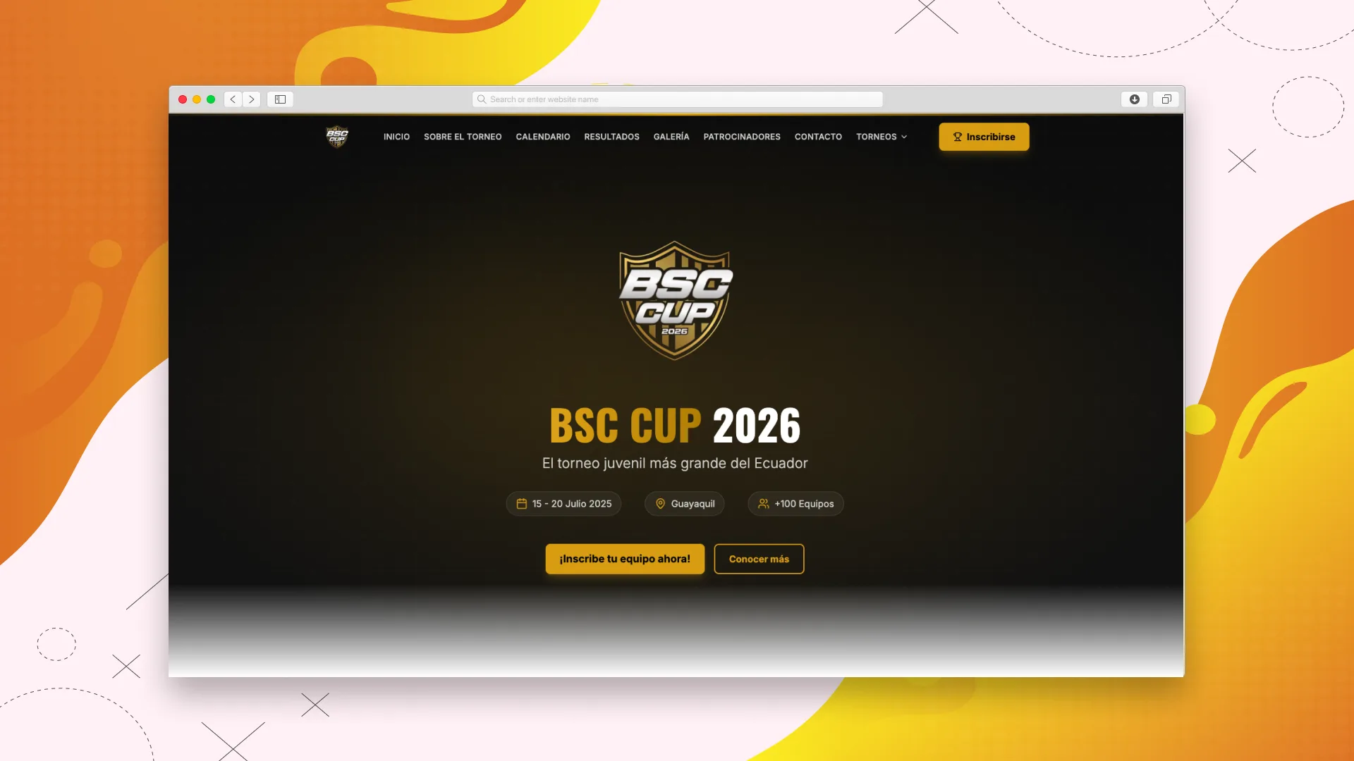 BSC Cup 2026 — torneo juvenil de Barcelona SC de Ecuador